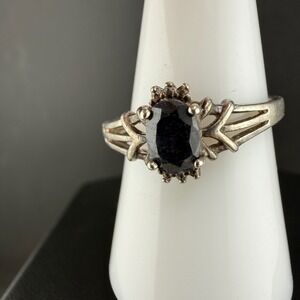 NVC Nataliya V Collister Sterling Silver Ring Dark Blue  Size 8.5
